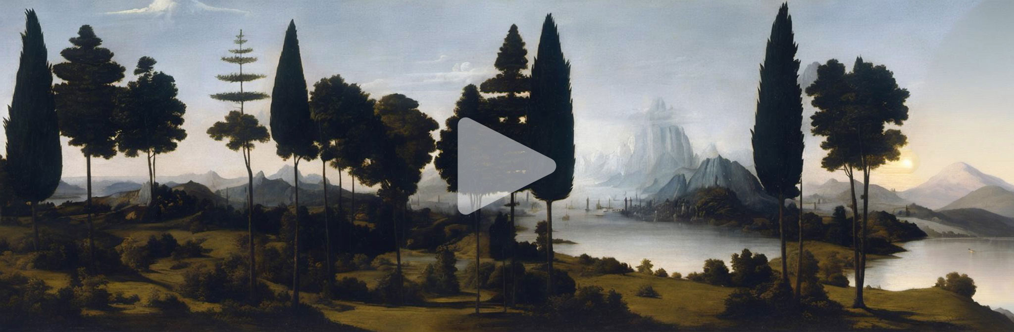 Click to view the video! A Renaissance-like landscape, created using the backdrops of Leonardo da Vinci’s paintings