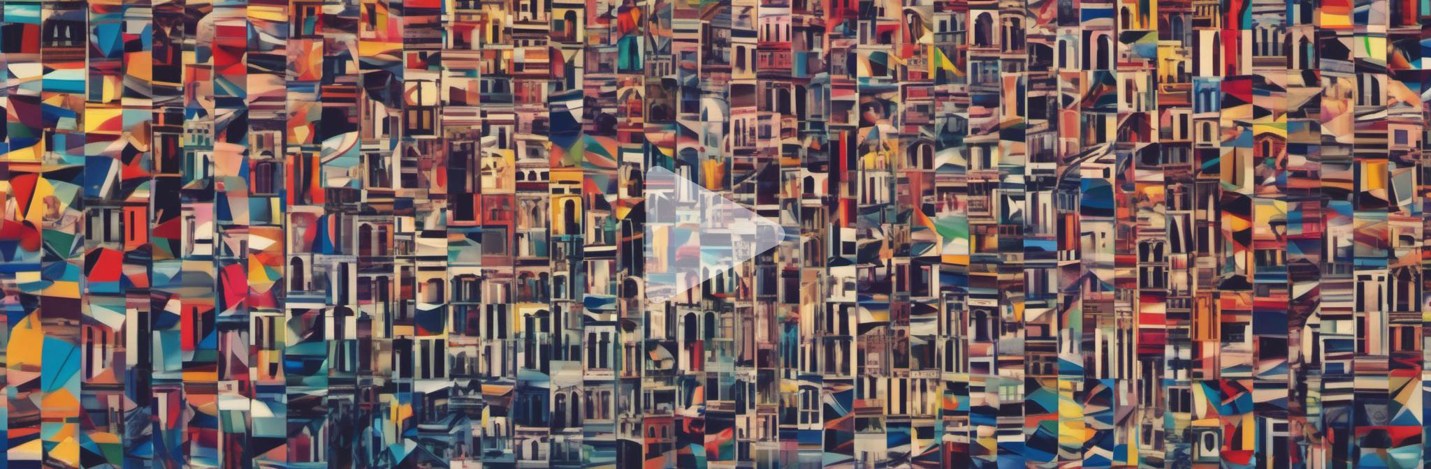 Click to view the video! Milan unveils a spatio-temporal kaleidoscope