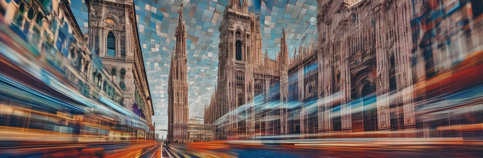 Milan unveils a spatio-temporal kaleidoscope